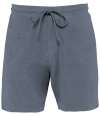 NS727 Native Spirit Terry Towel Shorts mineral grey colour image